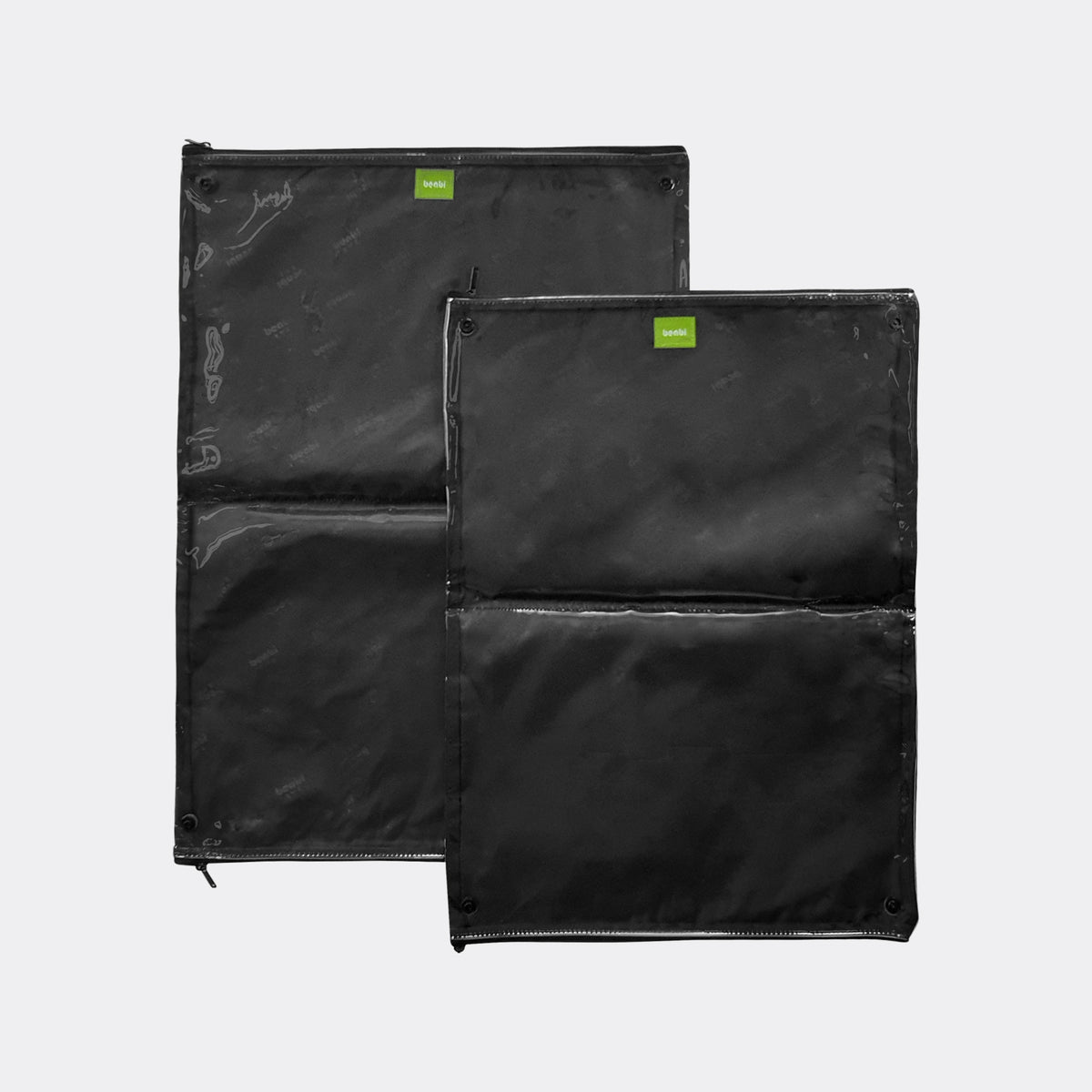Zip Case Two-Pocket Zip Case Set of 2 – beabi